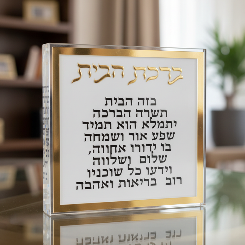 מעמד ברכה פרספקט | ברכת הבית זהב