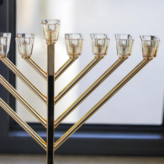 חנוכיית חבד | זהב