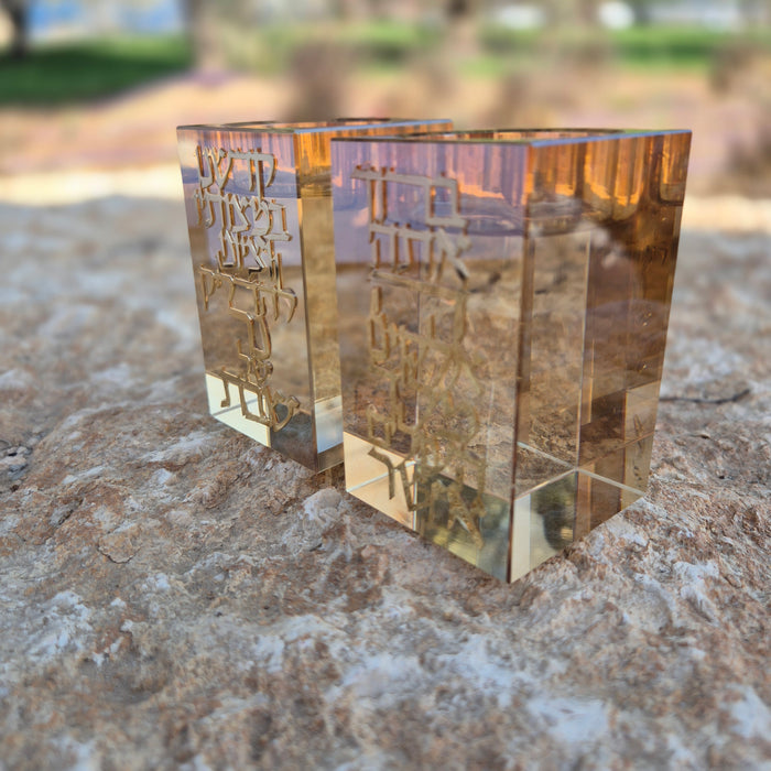 פמוטים לשבת | זהב