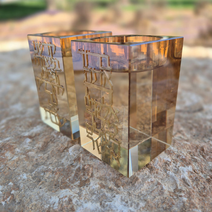 פמוטים לשבת | זהב