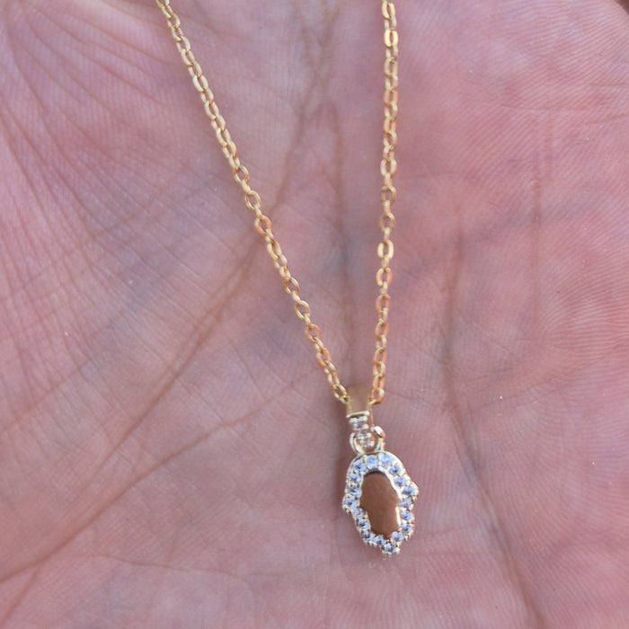 שרשרת חמסה | זהב