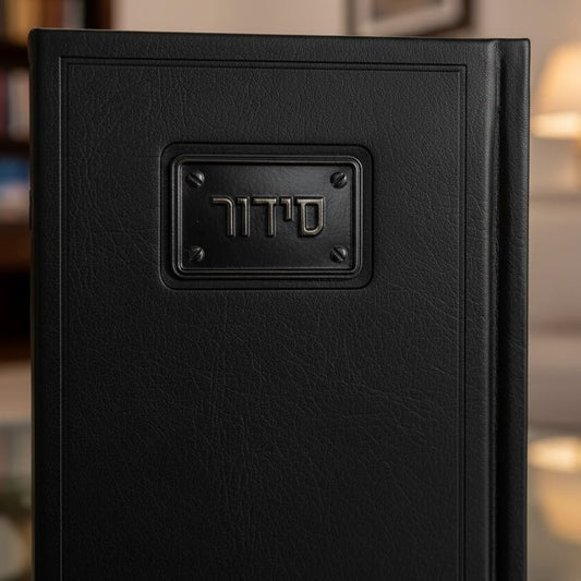 סידור תפילה פלקטה יוקרתי | שחור