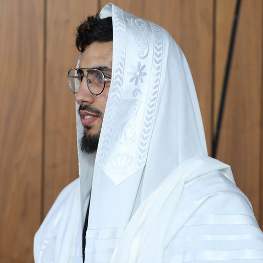 טלית צמר רחלים ברכת כהנים - rikmat.hamelech