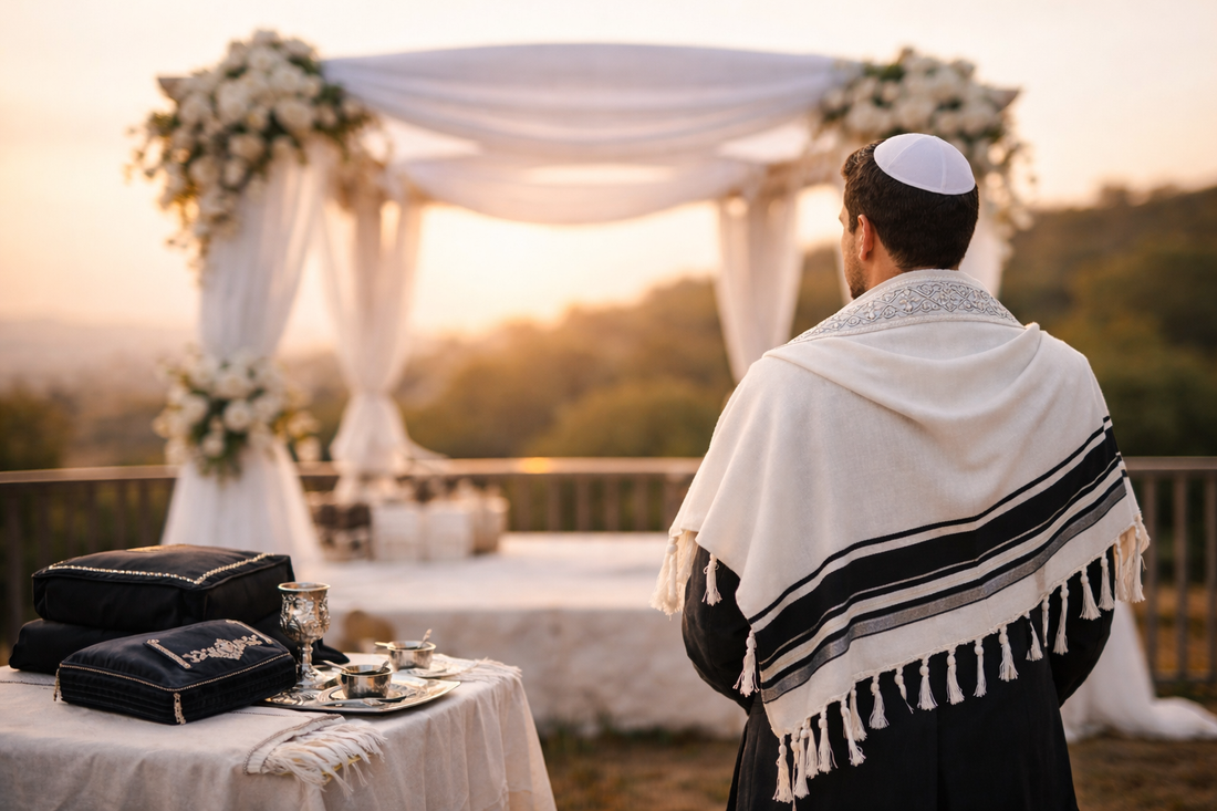 טלית לחתן - המדריך המלא לבחירת טלית מהודרת ליום המיוחד