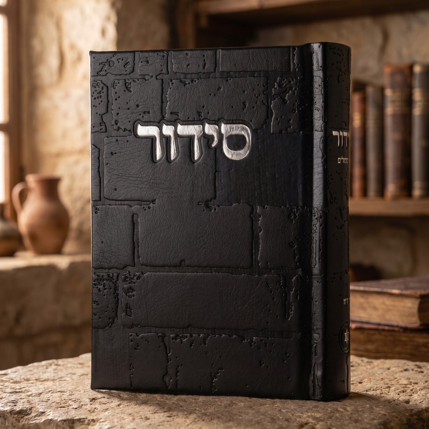 סידור כותל | צבע שחור כסף
