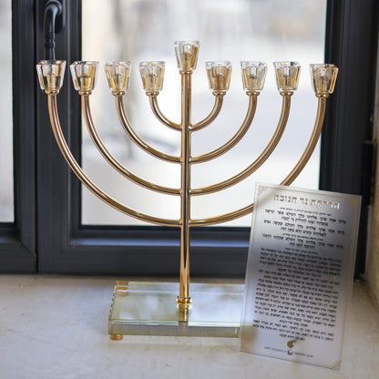 חנוכיית מקדש | זהב
