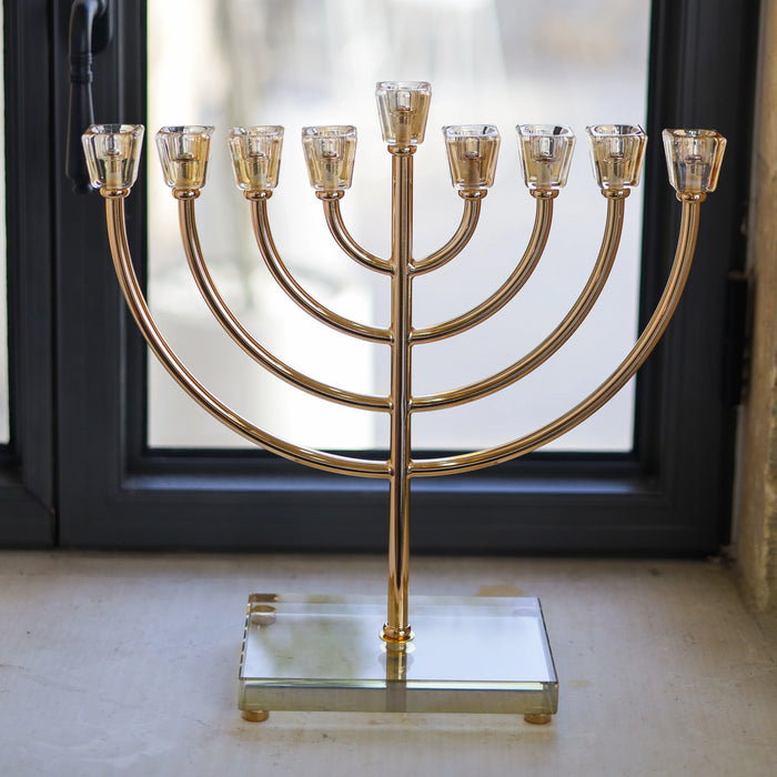 חנוכיית מקדש | זהב