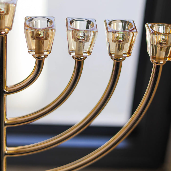 חנוכיית מקדש | זהב