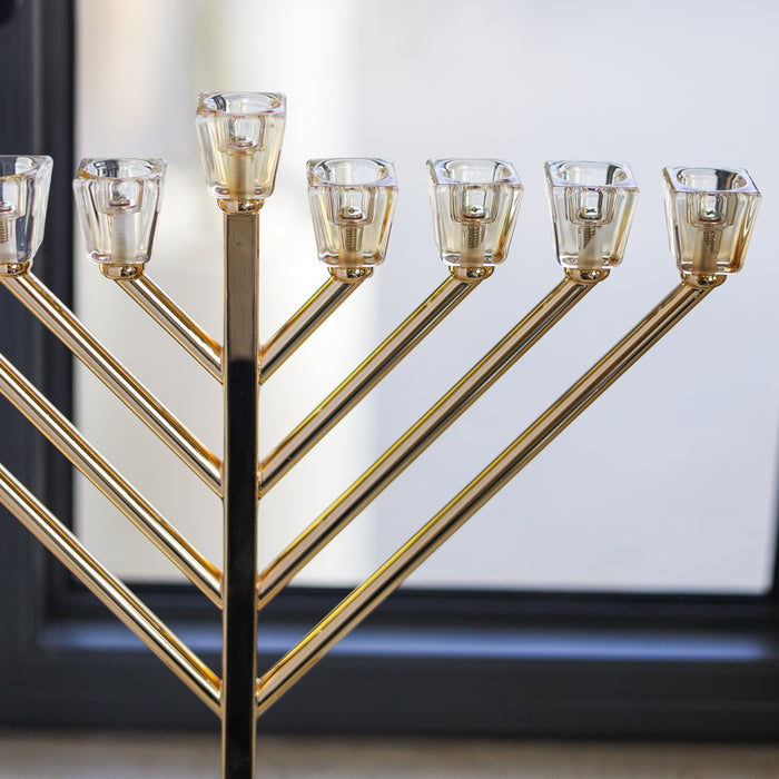 חנוכיית חבד | זהב