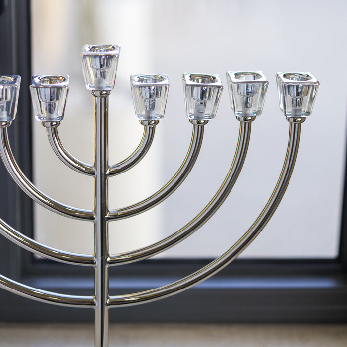 חנוכיית מקדש | כסף