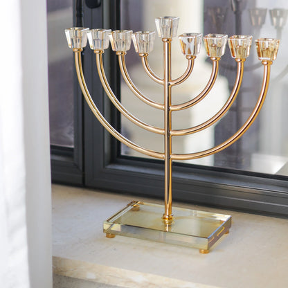 חנוכיית מקדש | זהב
