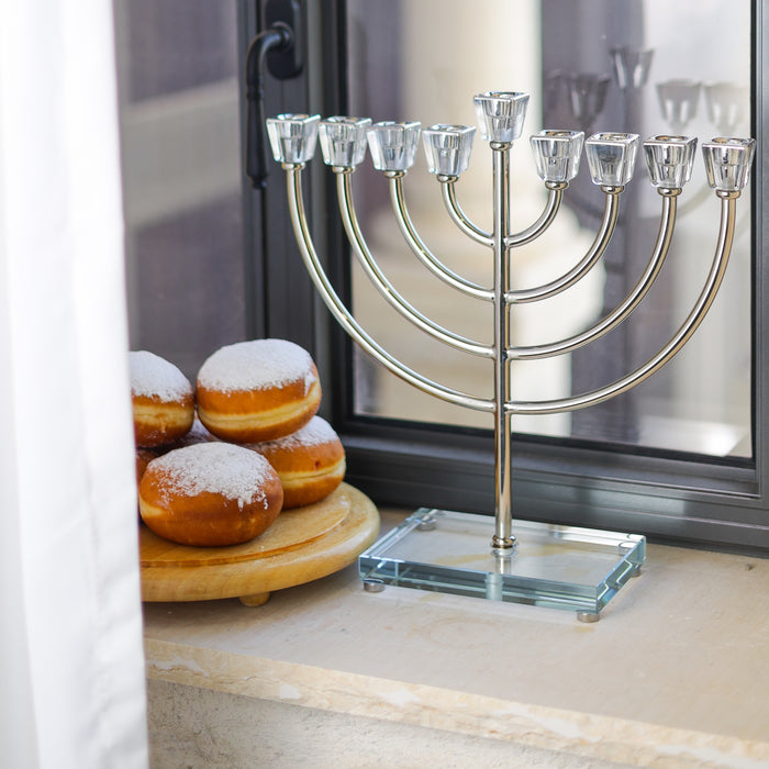 חנוכיית מקדש | כסף