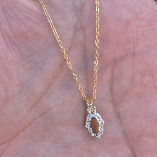 שרשרת חמסה | זהב