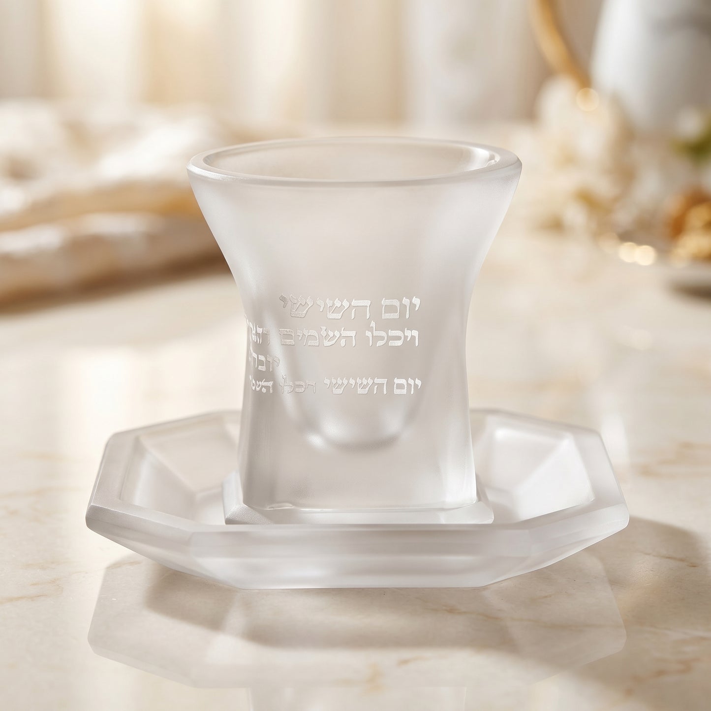 גביע קידוש חלבי | יום השישי