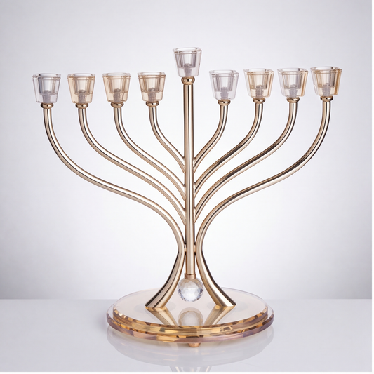 חנוכיית תפארת | זהב