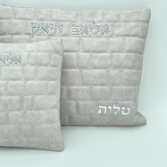 סט כיסויים לטלית ולתפילין יוקרתי | כותל