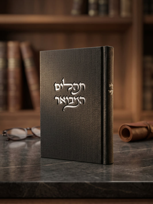 תהילים המבואר קורדרוי | שחור