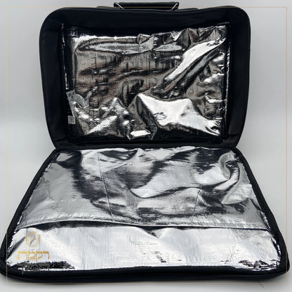 תיק טלית טרמי מעויינים שחור