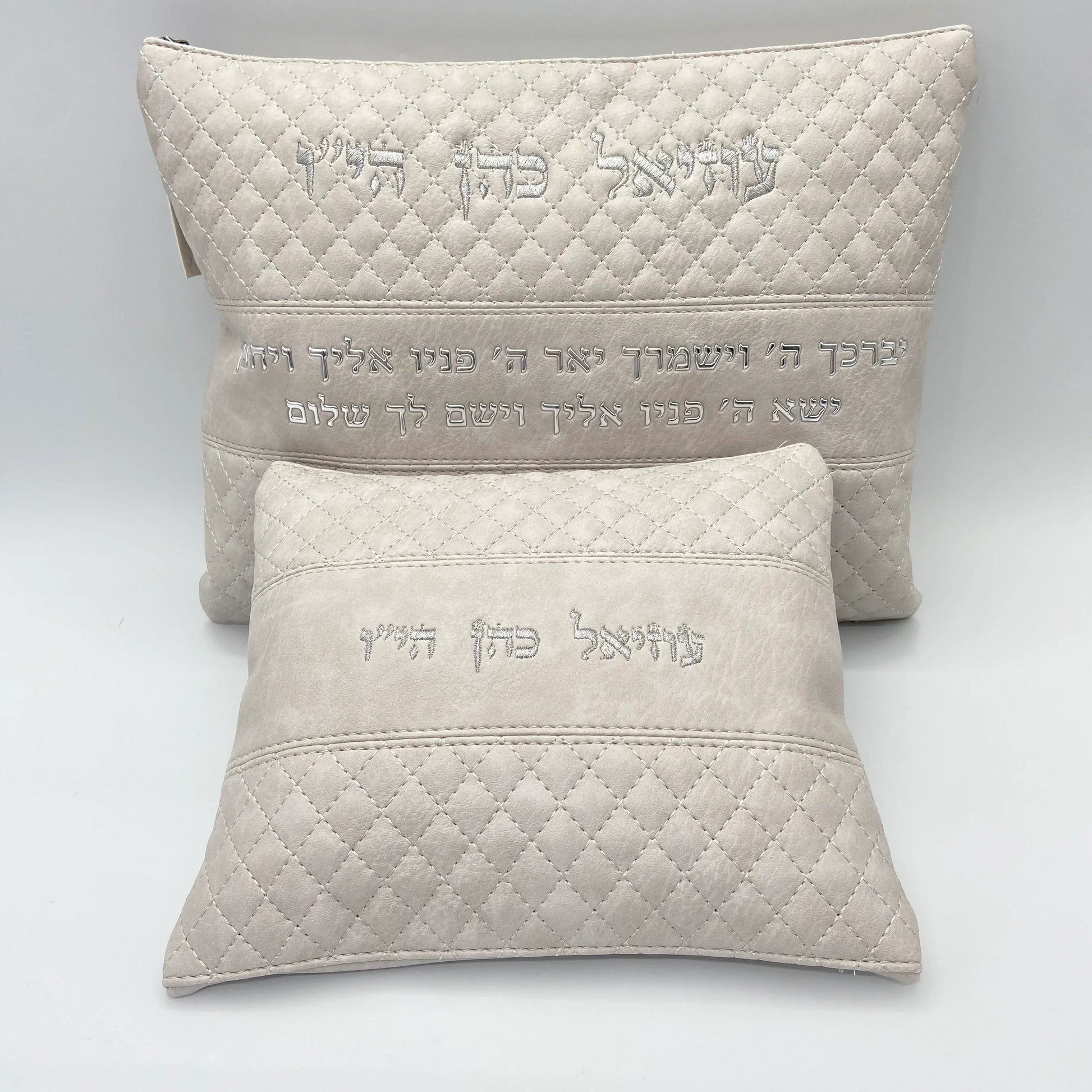 סט כיסויים בצבע אבן מיוחד ברכת כהנים הבלטה