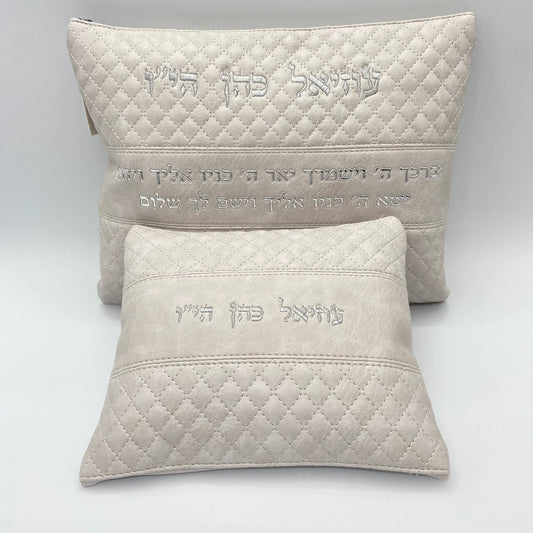 סט כיסויים בצבע אבן מיוחד ברכת כהנים הבלטה