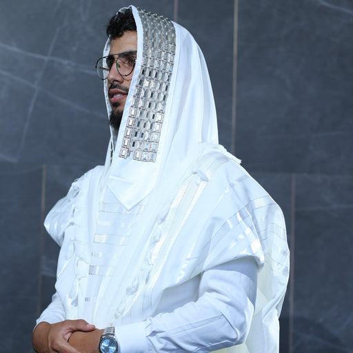 טלית סילבר - rikmat.hamelech