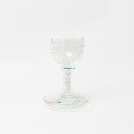 כוס קידוש זכוכית אבני קריסטל
